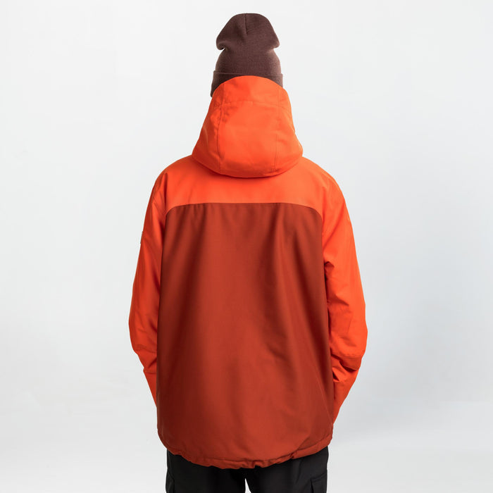 Men's Cruz Duo Snow Jacket - Flame Colour Block