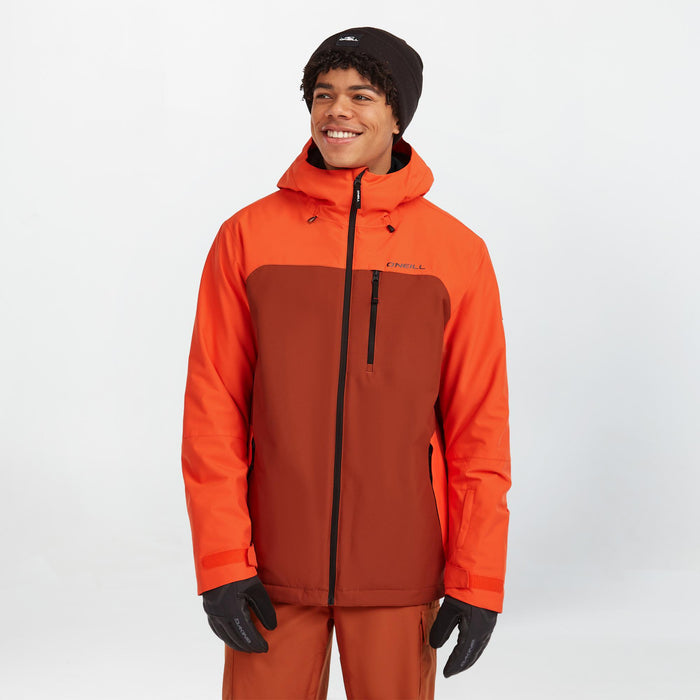 Men's Cruz Duo Snow Jacket - Flame Colour Block