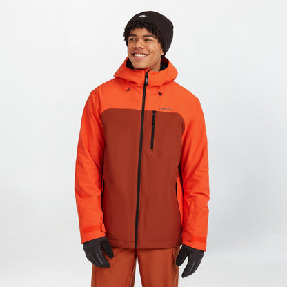 Men's Cruz Duo Snow Jacket - Flame Colour Block
