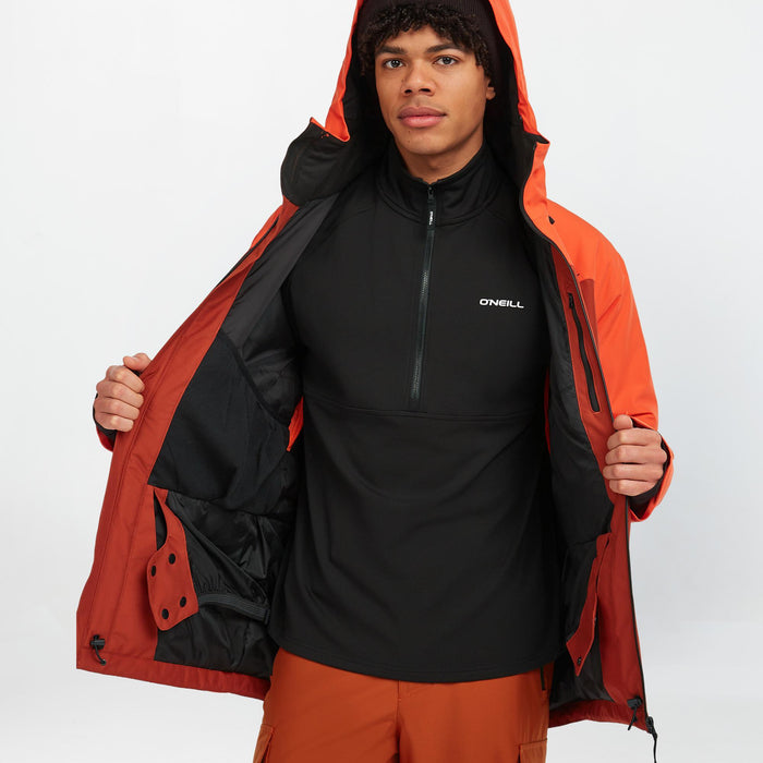 Men's Cruz Duo Snow Jacket - Flame Colour Block