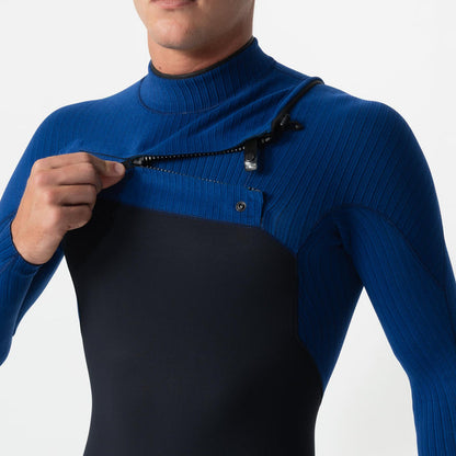 Men's HyperFreak 3/2+mm Steamer Chest Zip - Twilight Blue