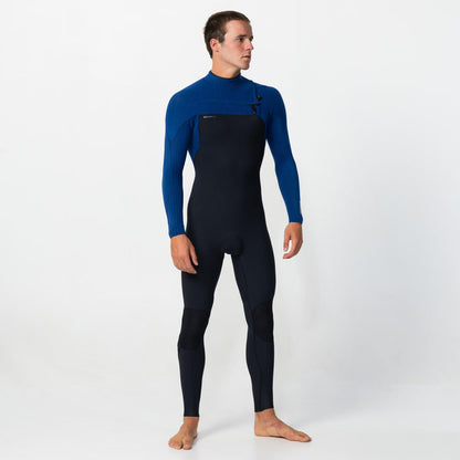 Men's HyperFreak 3/2+mm Steamer Chest Zip - Twilight Blue