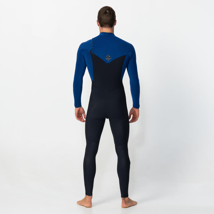 Men's HyperFreak 3/2+mm Steamer Chest Zip - Twilight Blue