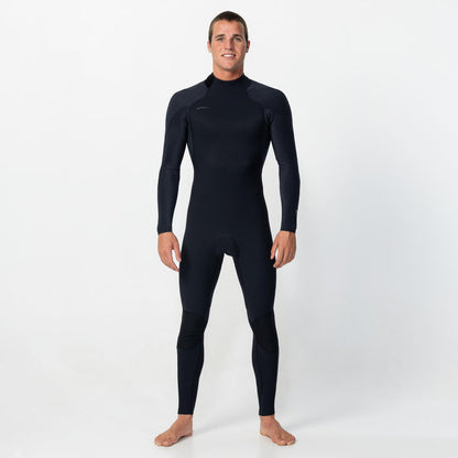 Men's HyperFreak 4/3+mm Steamer Back Zip - Black