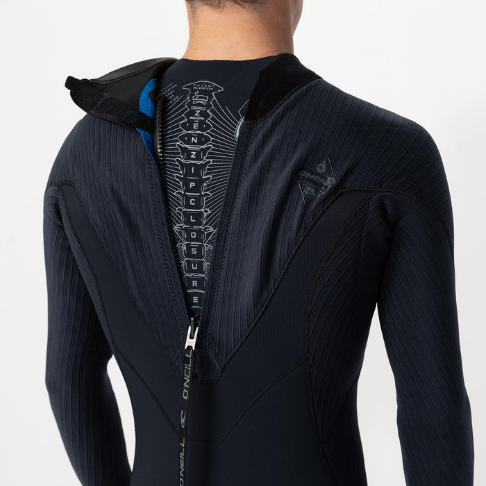Men's HyperFreak 4/3+mm Steamer Back Zip - Black