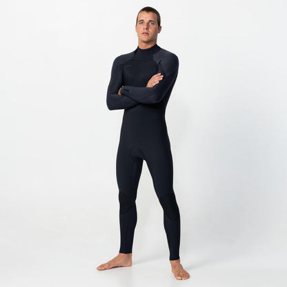 Men's HyperFreak 4/3+mm Steamer Back Zip - Black