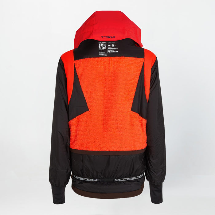 Men's Peak Fire Snow Jacket - Flame Colour Block