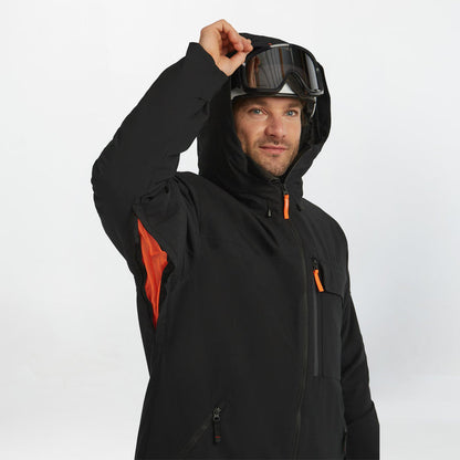 Men's Peak Snow Jacket - Black Out