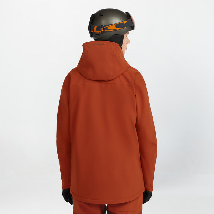 Men's Peak Snow Jacket - Bonfire