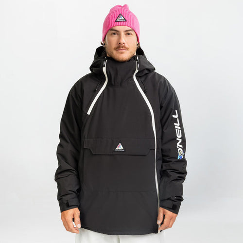 Men's Play Asymmetric Snow Jacket - Black Out