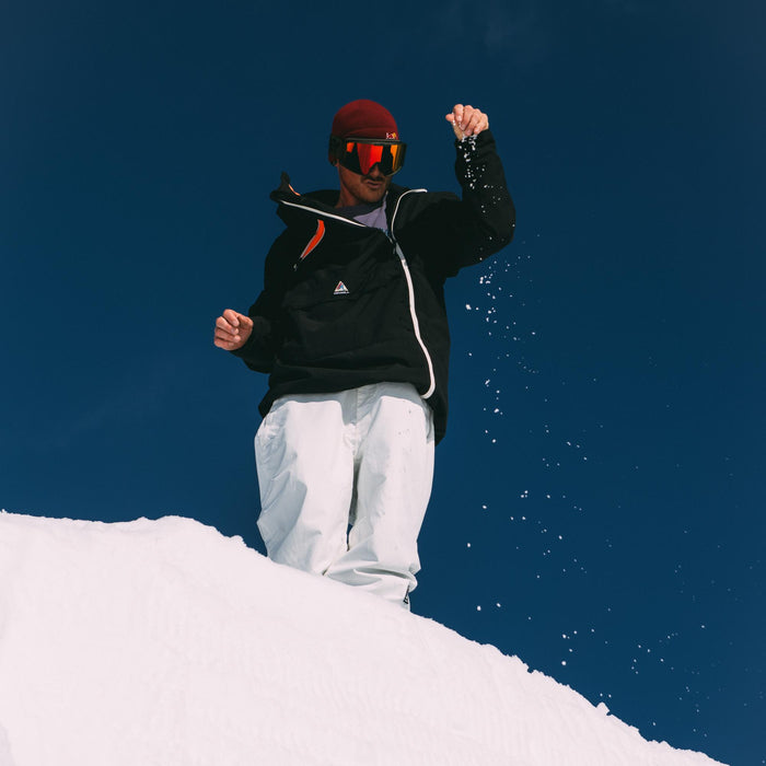Men's Play Asymmetric Snow Jacket - Black Out