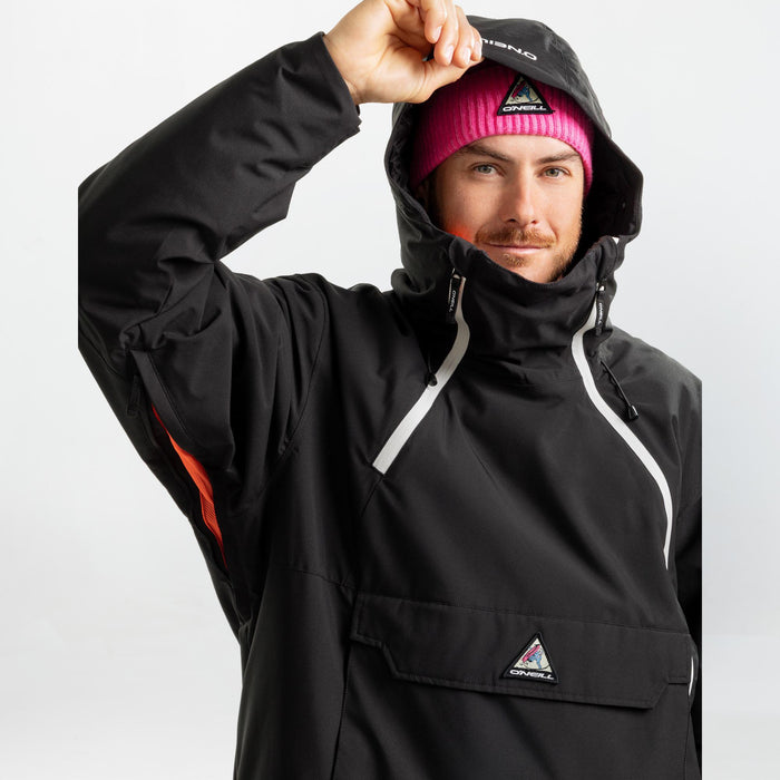 Men's Play Asymmetric Snow Jacket - Black Out