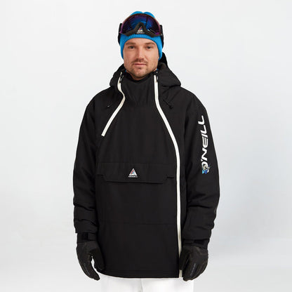 Men's Play Asymmetric Snow Jacket - Black Out