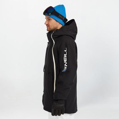 Men's Play Asymmetric Snow Jacket - Black Out