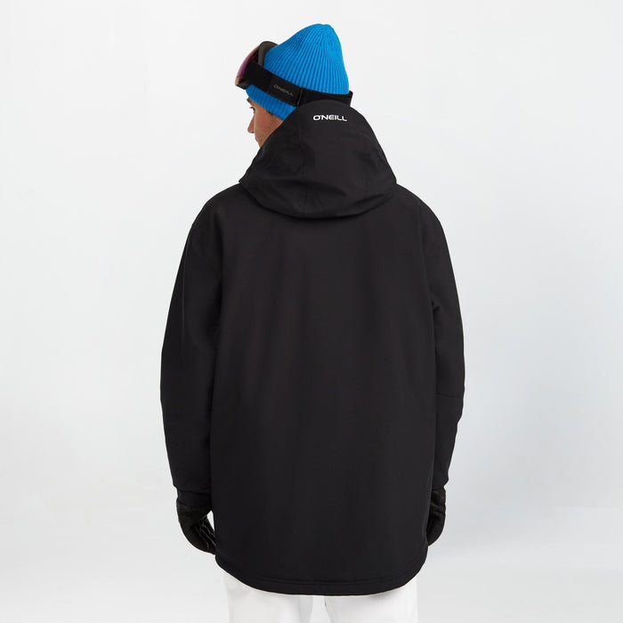 Men's Play Asymmetric Snow Jacket - Black Out