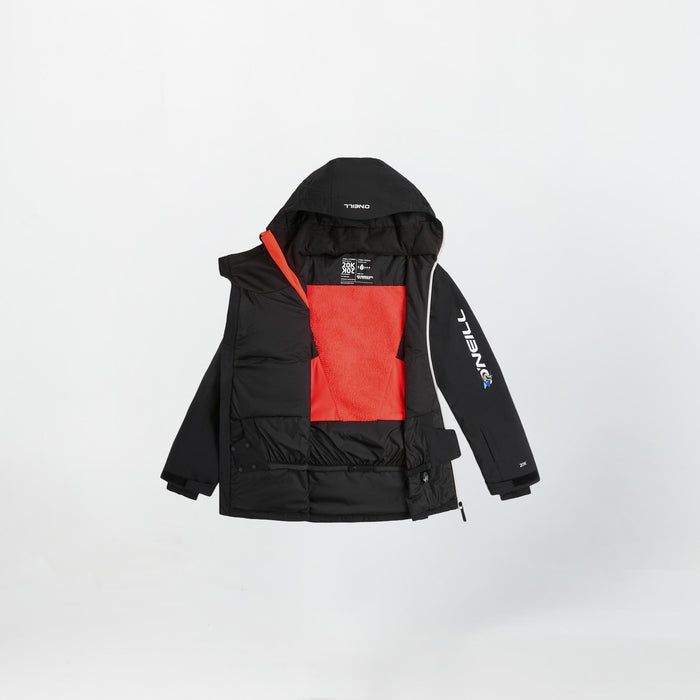 Men's Play Asymmetric Snow Jacket - Ocean Melody Colour Block