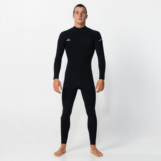 Men's Reactor GBS 3/2mm Steamer Chest Zip - Black