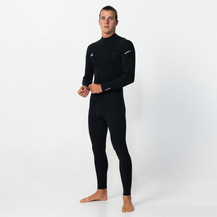 Men's Reactor GBS 3/2mm Steamer Chest Zip - Black
