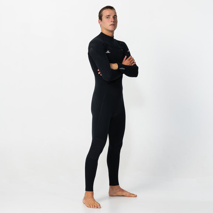 Men's Reactor GBS 3/2mm Steamer Chest Zip - Black