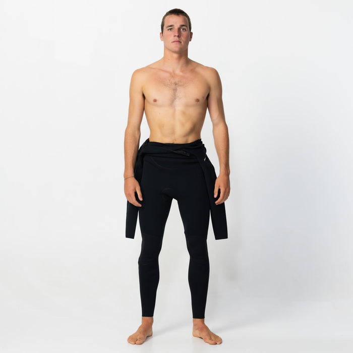 Men's Reactor GBS 3/2mm Steamer Chest Zip - Black