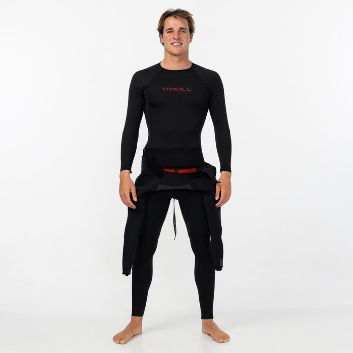 Men's Thermo X Long Sleeve Crew - Black