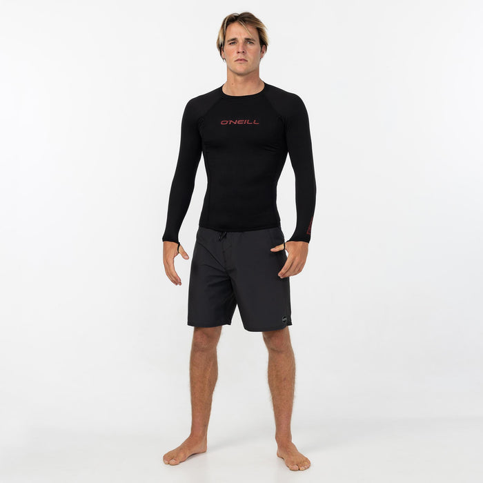 Men's Thermo X Long Sleeve Crew - Black