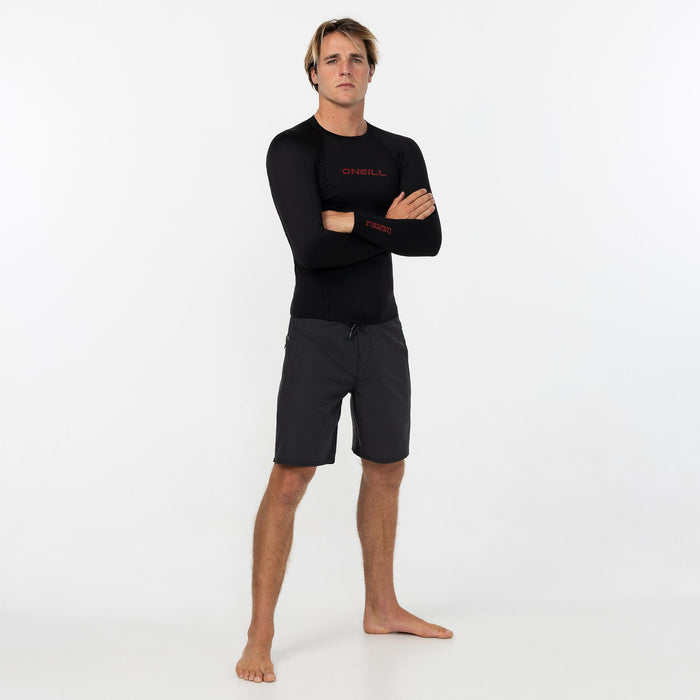Men's Thermo X Long Sleeve Crew - Black