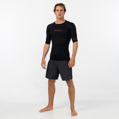Men's Thermo X Short Sleeve Crew - Black