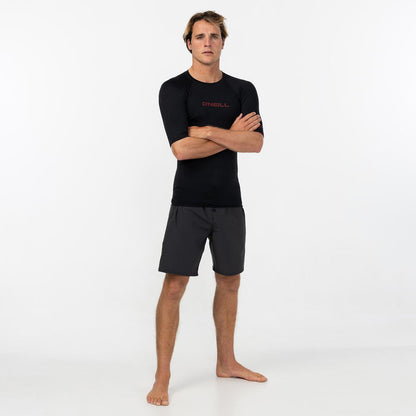 Men's Thermo X Short Sleeve Crew - Black