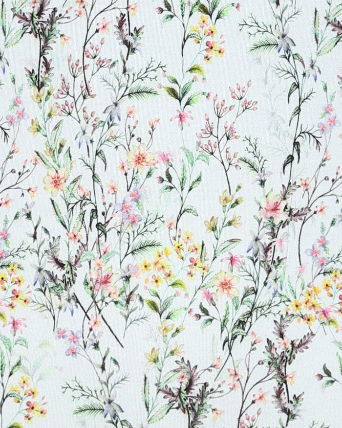 Merida Floral Cotton Long Sleeved Polo Top - Image 3 - The Classic Boutique