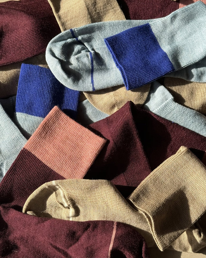 MERINO SIMPLE SOCK FAWN