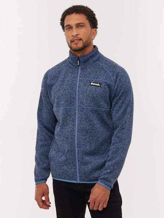 Middeo Blue BL171X Funnel Zips Melange  Shot 1