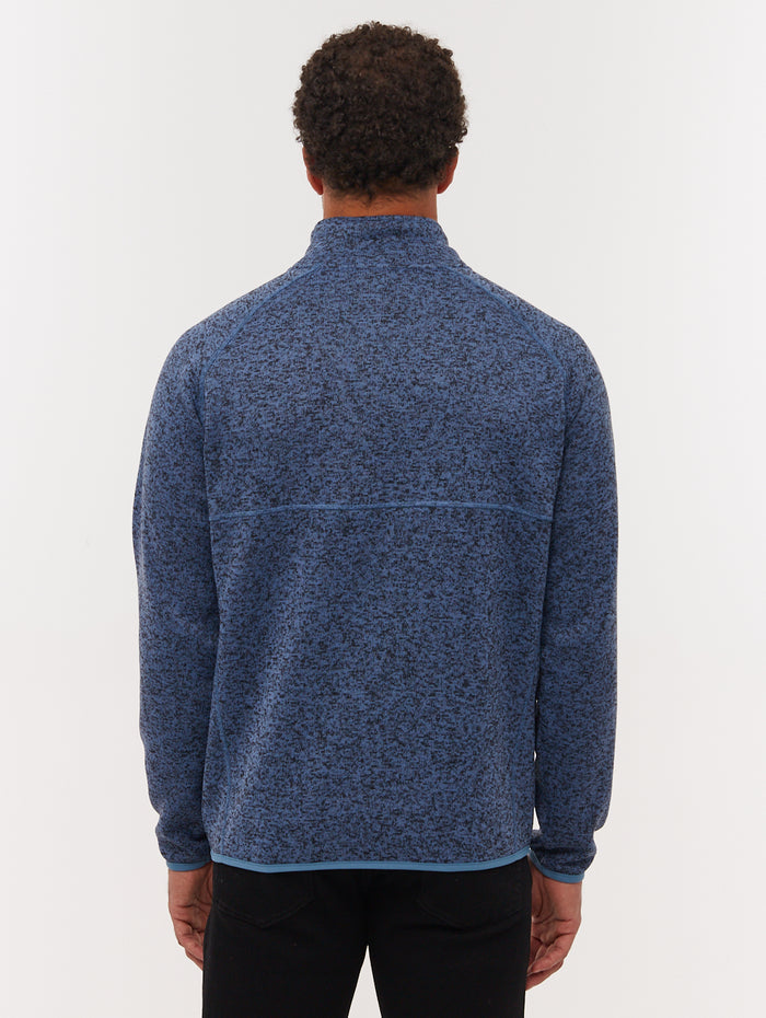 Middeo Blue BL171X Funnel Zips Melange  Shot 3