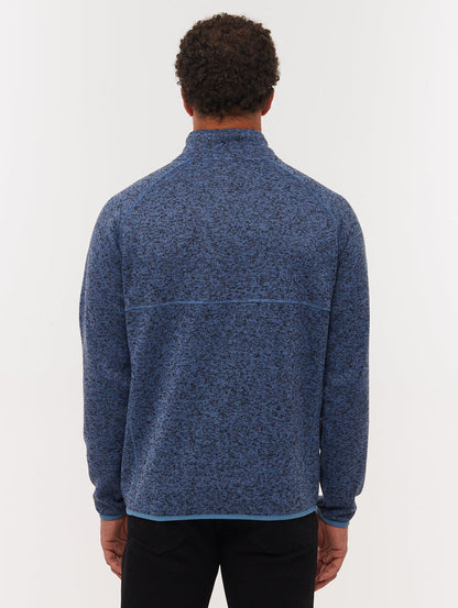Middeo Blue BL171X Funnel Zips Melange  Shot 3