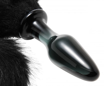 Midnight Fox Glass Plug with Tail Image 2