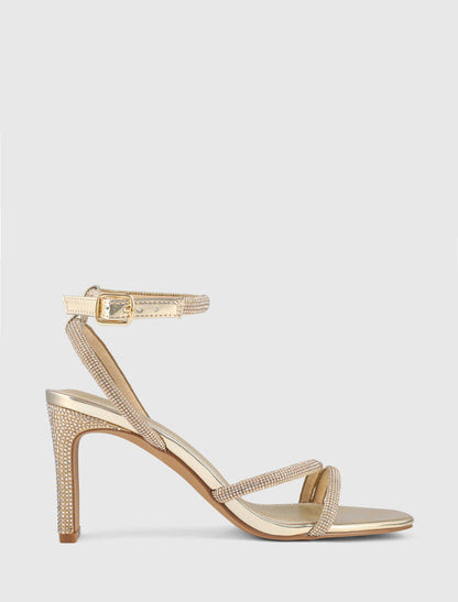 Mila 2 Diamante Heel Gold Forever New