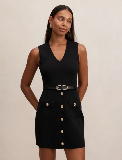 Miley Pocket Detail Knit Dress Forever New