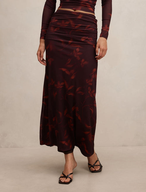 Mimi Flute Maxi Skirt Paloma Floral Co-Ord Forever New