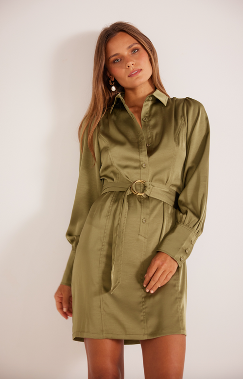 MINKPINK Anissa Mini Shirtdress