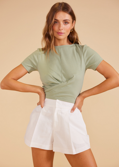 MINKPINK Zeta Crop Tee