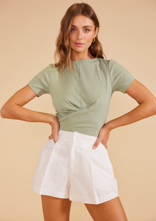 MINKPINK Zeta Crop Tee