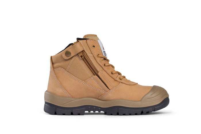 Mongrel Wheat ZipSider Boot w/ Scuff Cap 461050