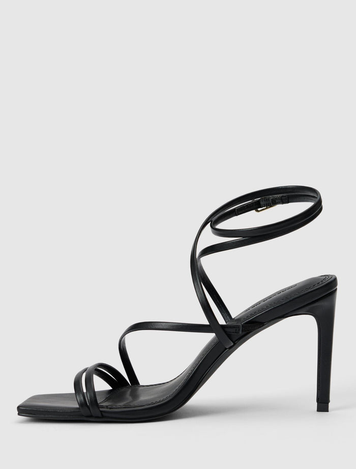 Monica 2 Ankle Wrap Heeled Sandal Forever New