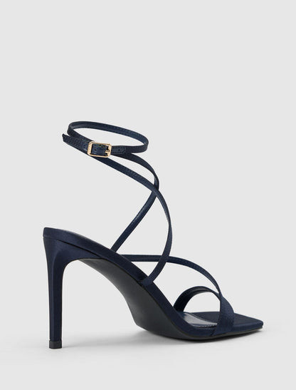 Monica 2 Ankle Wrap Heeled Sandal Forever New