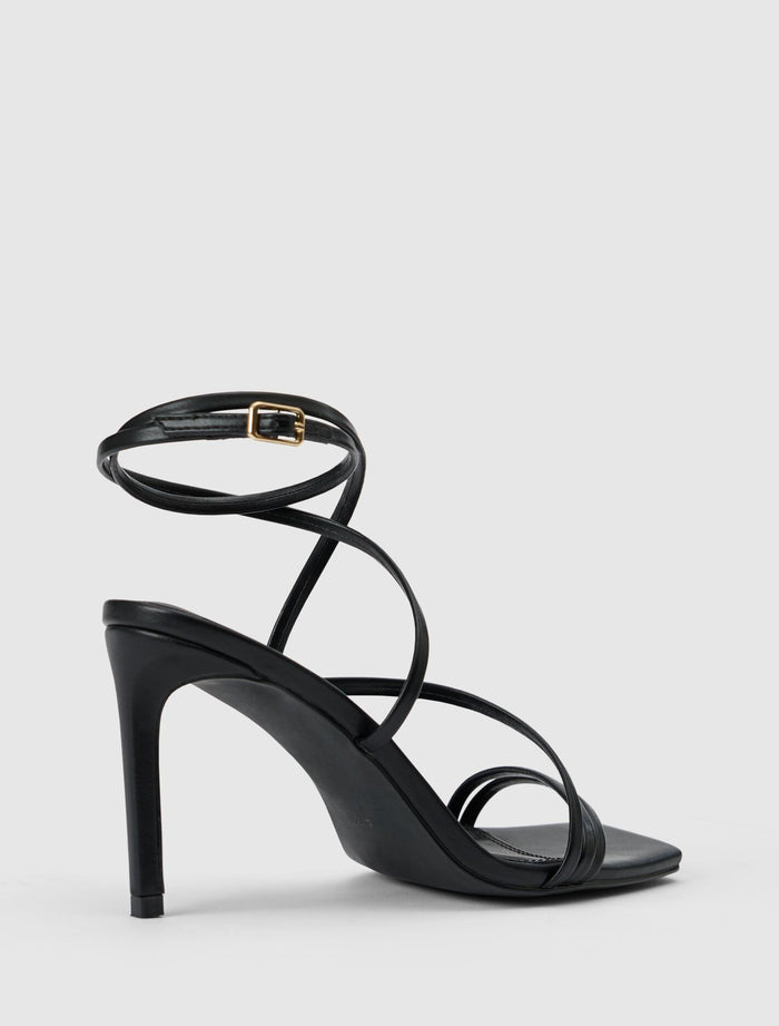 Monica 2 Ankle Wrap Heeled Sandal Forever New