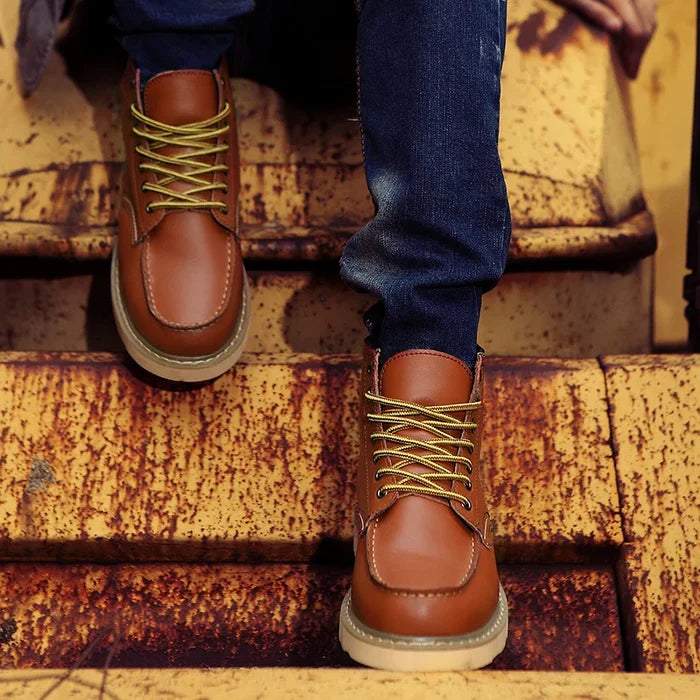 Muller™ – Bottes en Simili cuir Rétro