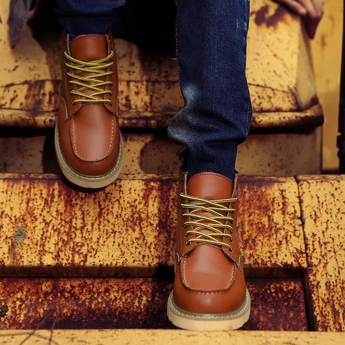 Muller™ – Bottes en Simili cuir Rétro
