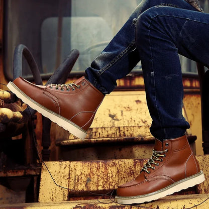 Muller™ – Bottes en Simili cuir Rétro