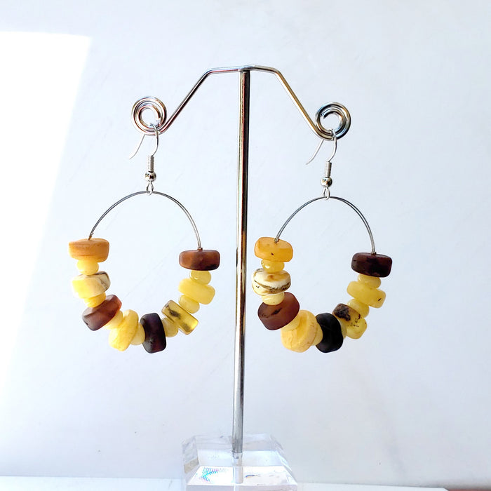 large hoops earrings