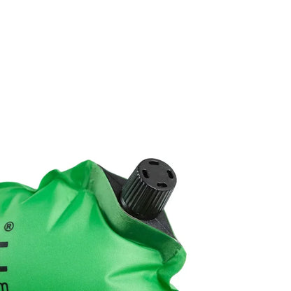 Close-up of the inflation valve for the Multimat Camper Air mats on a white background